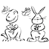 Dino Bunny Toys